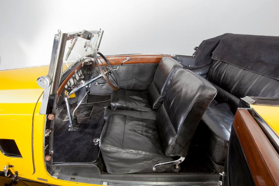 Интерьер Delage D8S Cabriolet par Portout 1933 года  (фото 2 из 4)